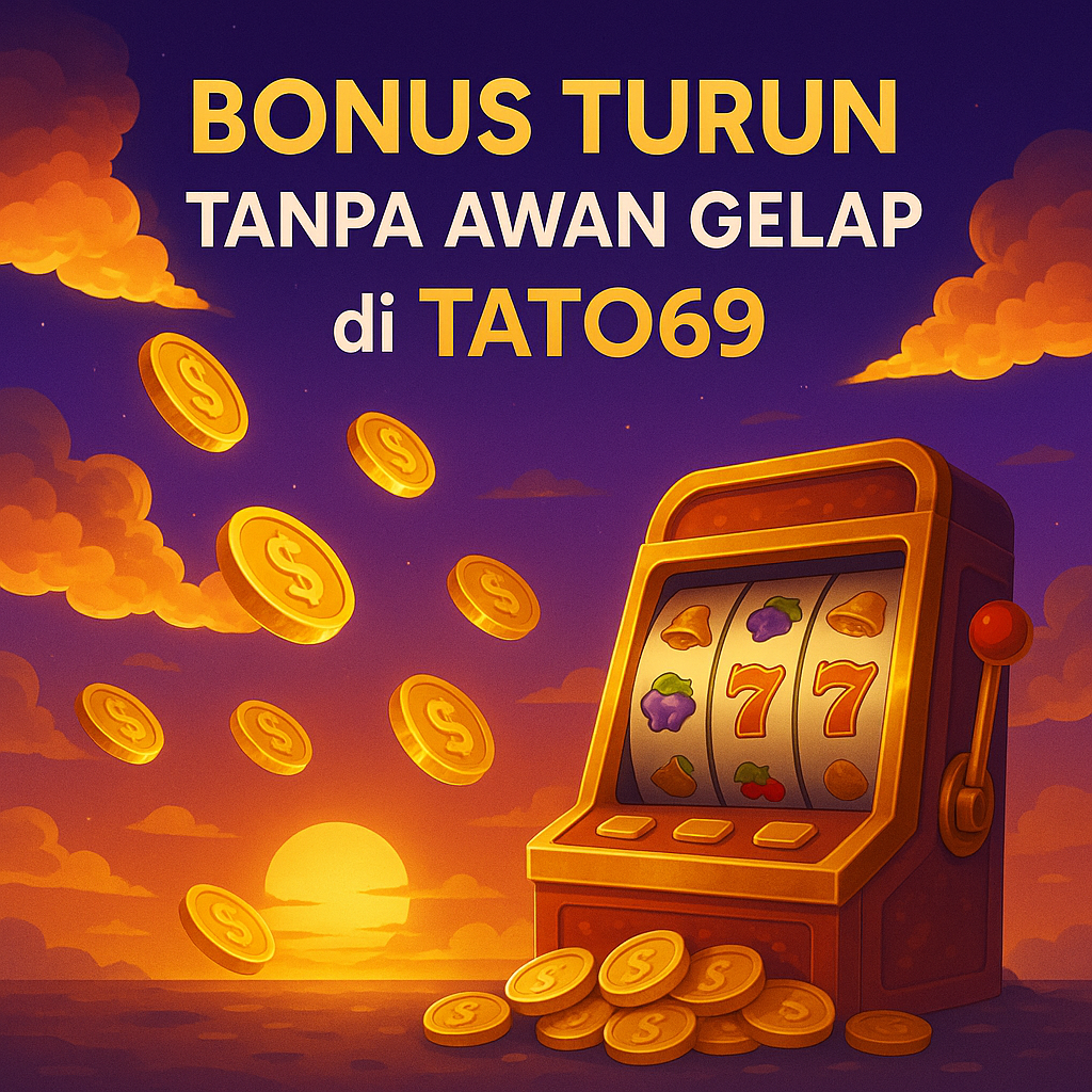 Bonus Turun Tanpa Awan Gelap di TATO69